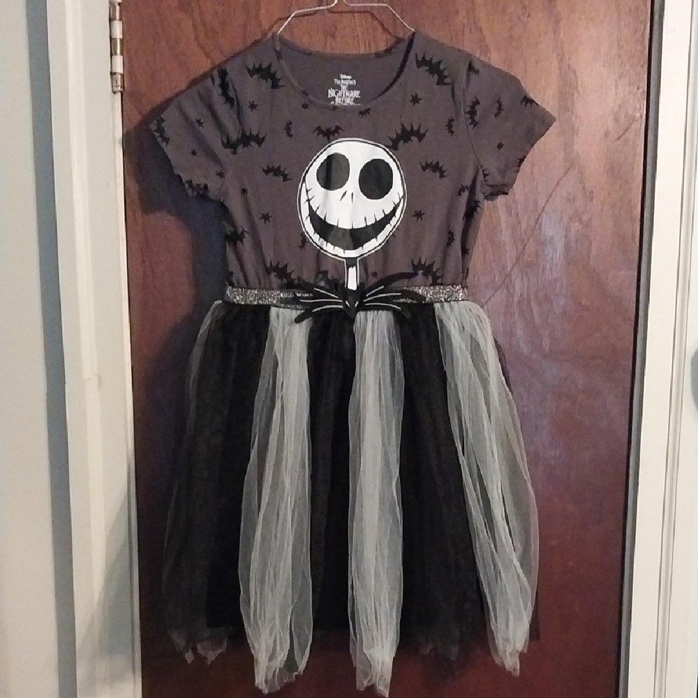 Girls Jack Skellington Dress